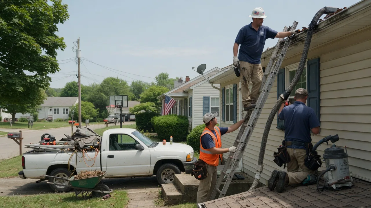 Gutter Installation in Hosmer, SD near me
